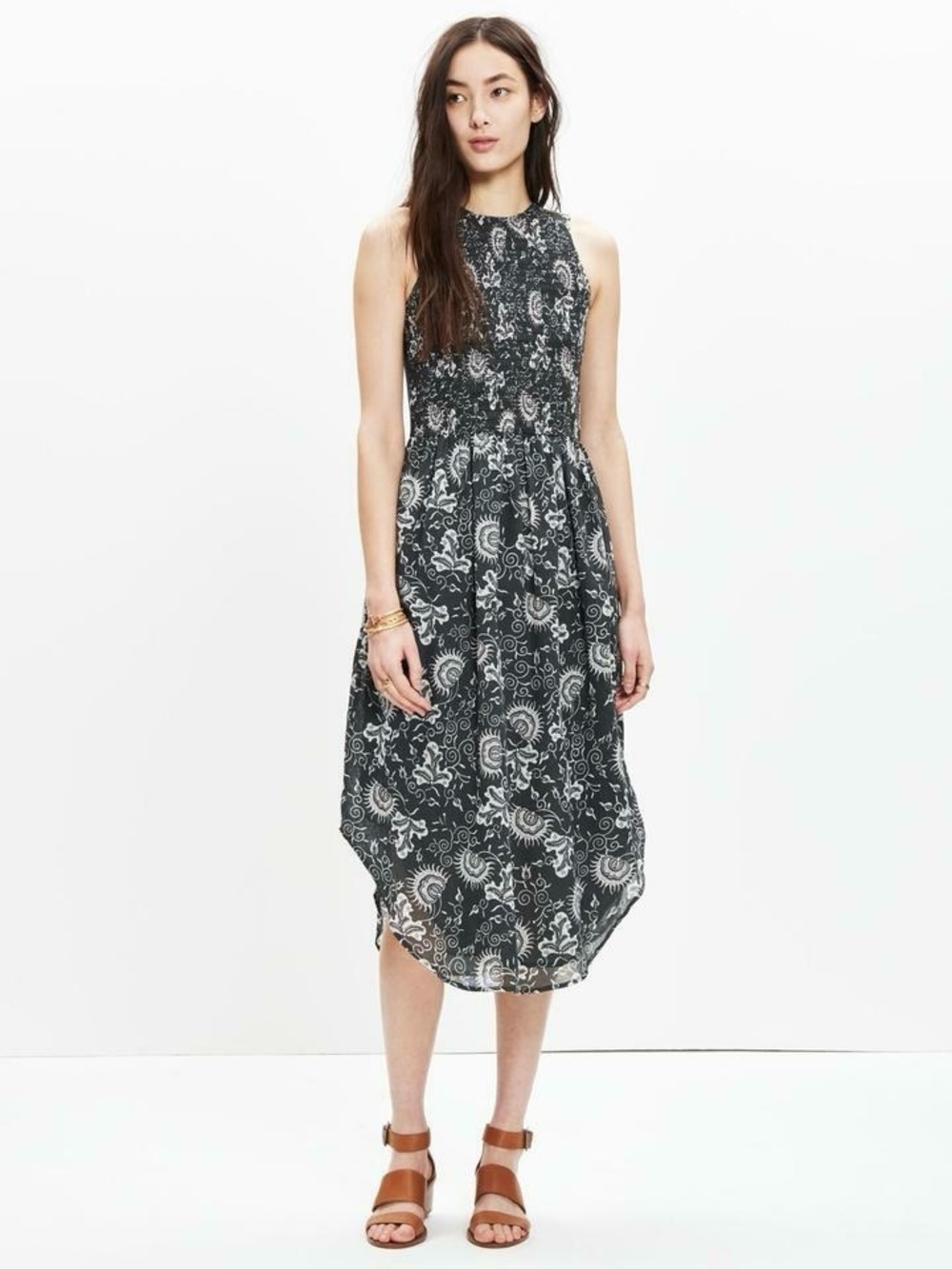 Ulla Johnson Gili Dress Midi Size 8